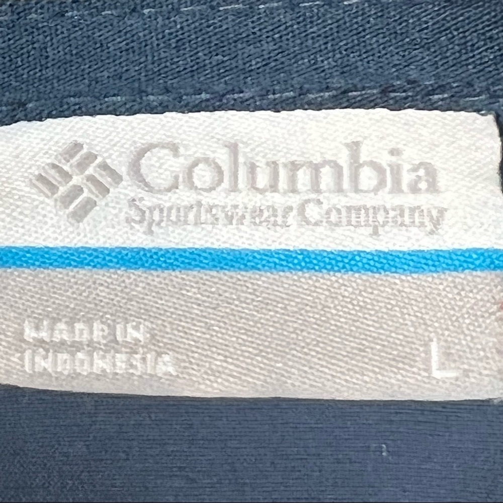 COLUMBIA Sportswear Hooded Zippered Lightweight Jacket Sz L - Picture 5 of 6